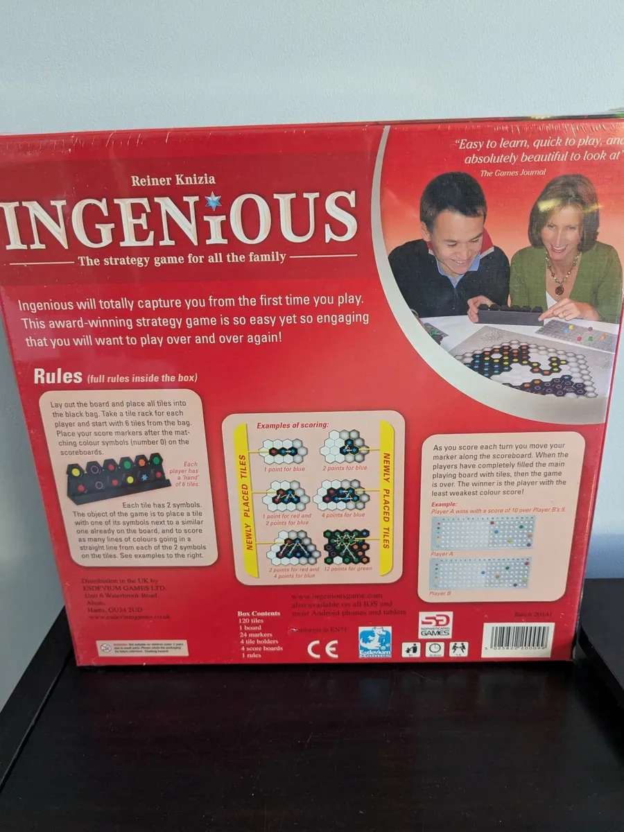 Board Game Ingenious - Image 3