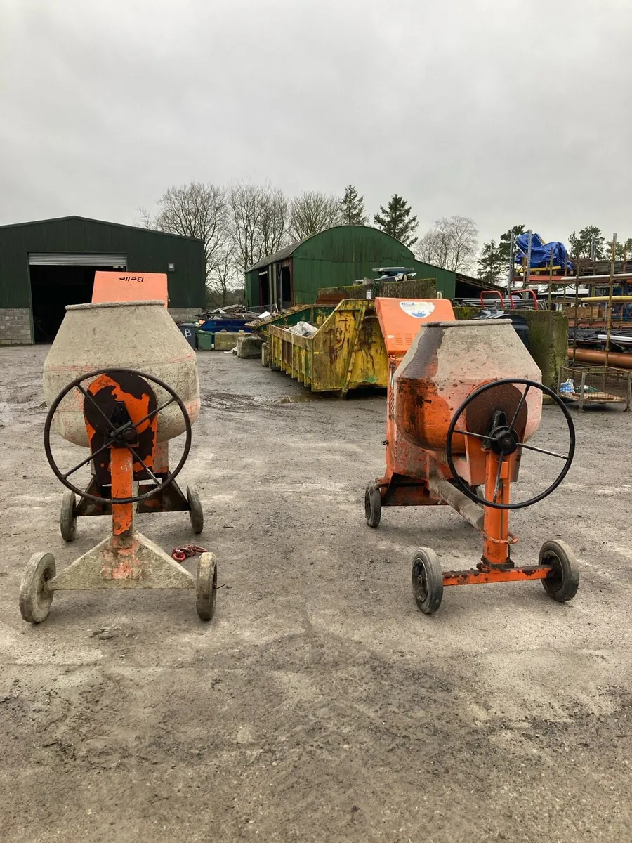 Diesel Cement Mixers - €2000 Each - Image 2