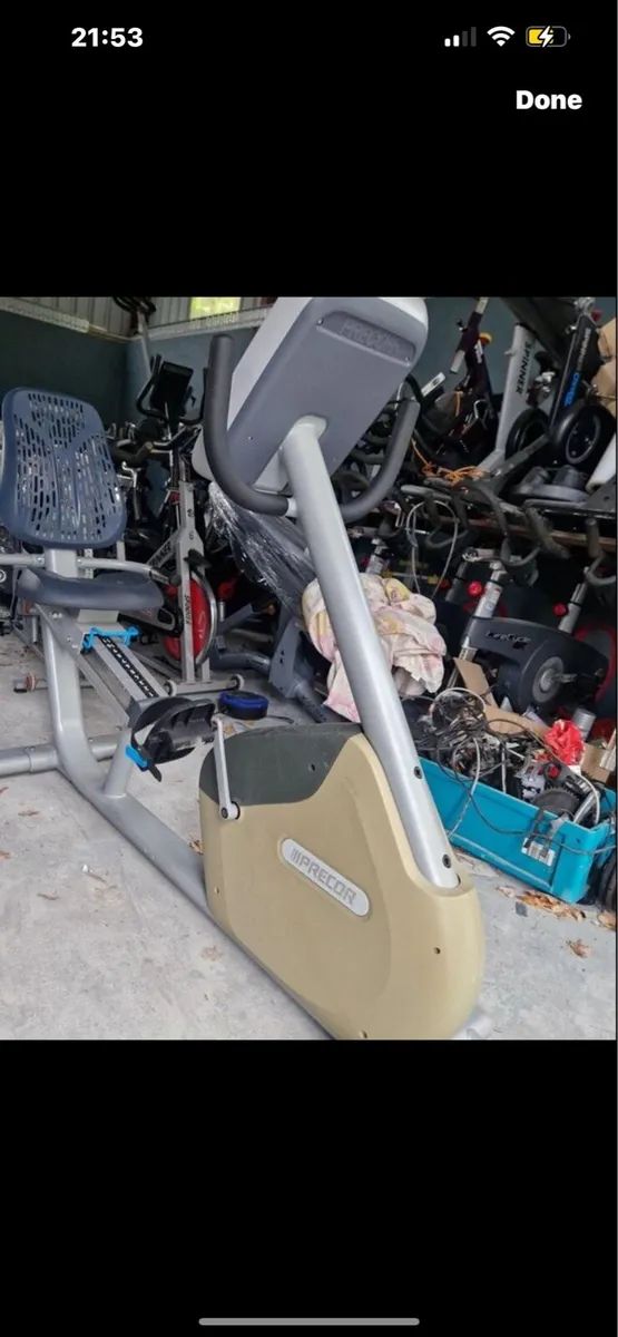 Precor age friendly recumbent bike - Image 2