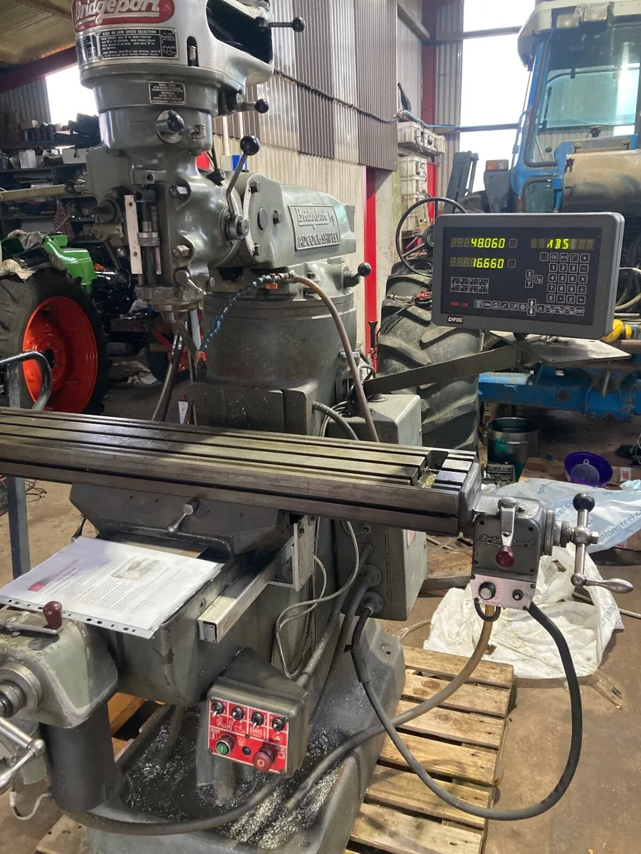 Bridgeport milling machine - Image 3