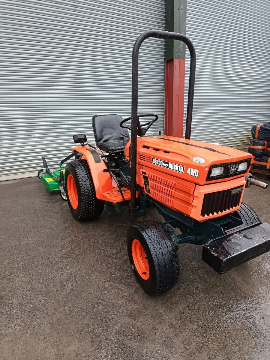 Compact Tractor with Finishing Mower - Image 2