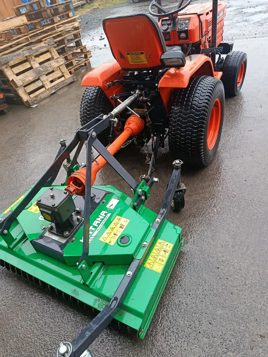 Compact Tractor with Finishing Mower - Image 3