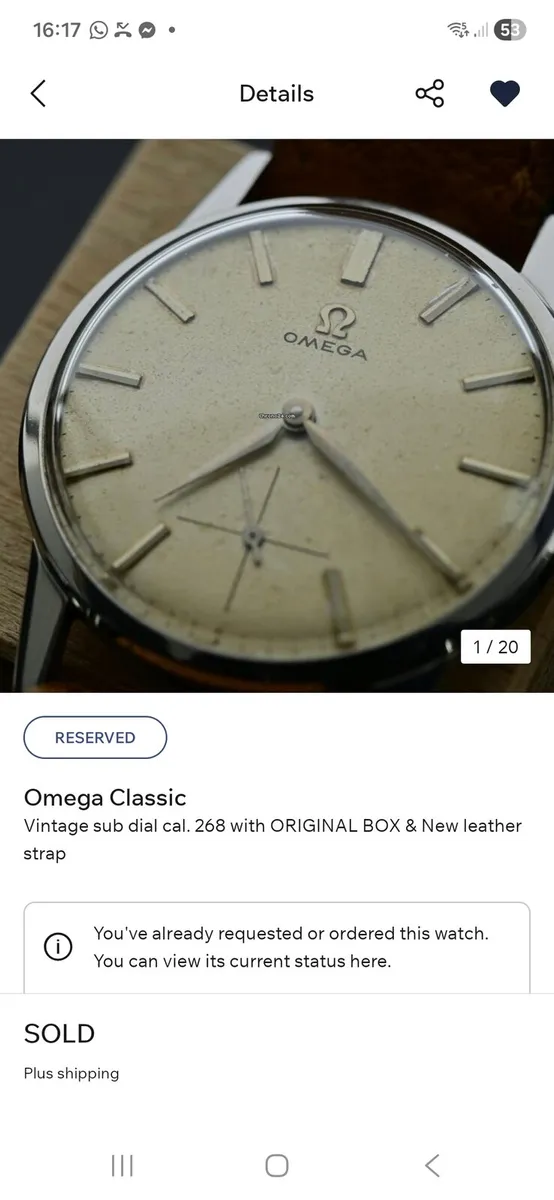 Omega watch vintage - Image 3