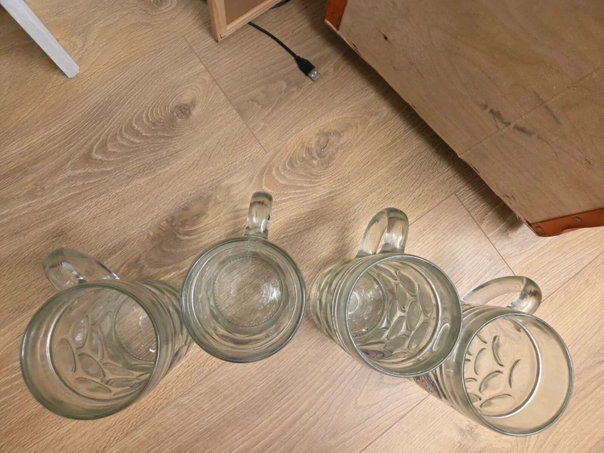 vintage Paulaner Munchen 1-liter steins x4 - Image 3