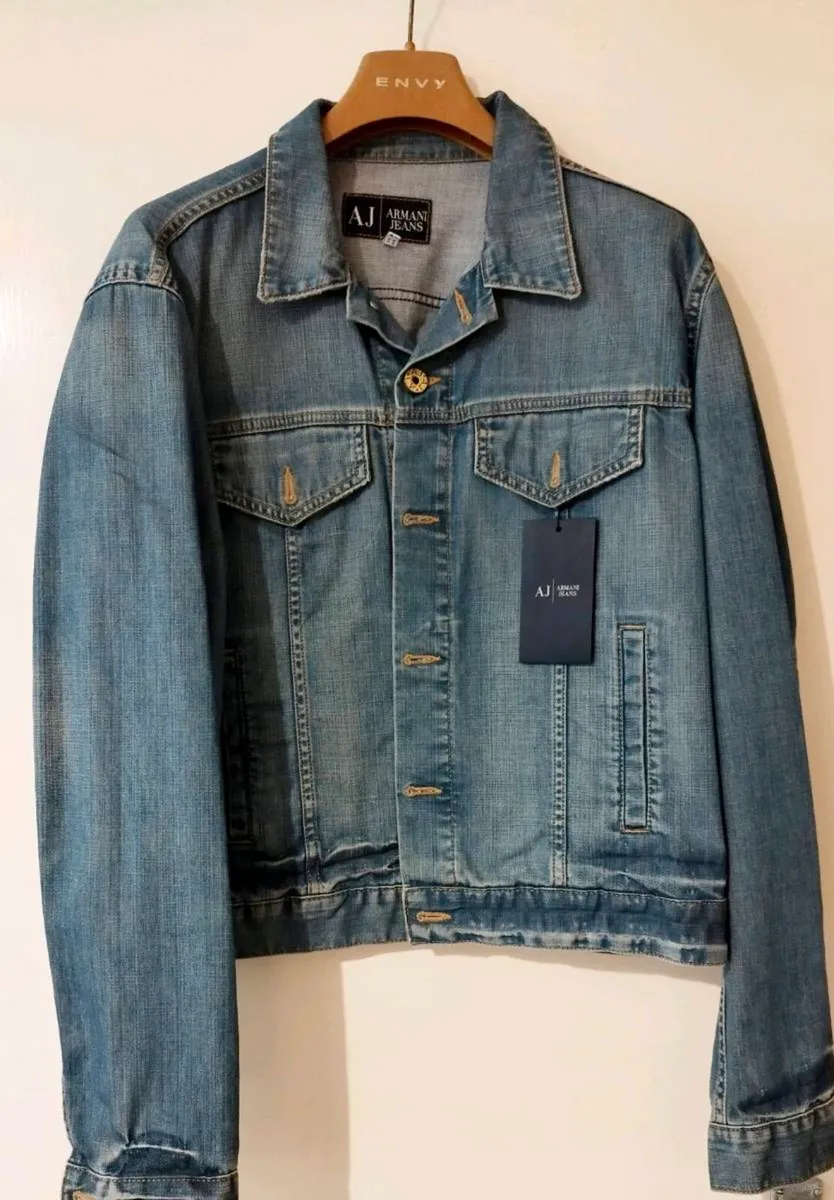 Armani gents denim jacket - Image 1