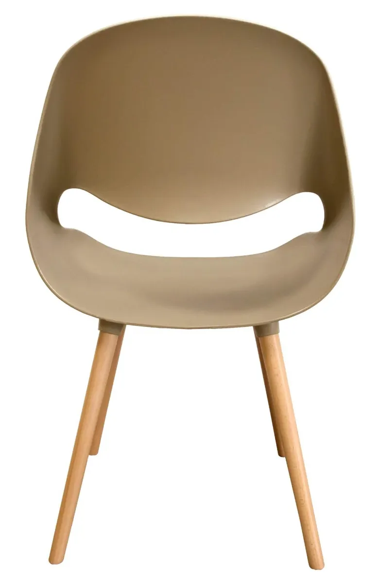 Cappuccino Chicago Polypropylene Chair - Image 2