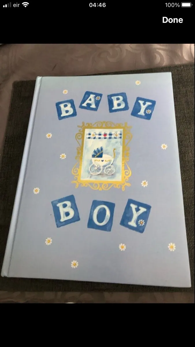 Baby’s boys memories book €5 - Image 1