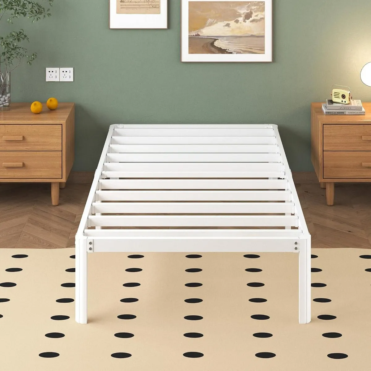 Lutown Teen 3ft Single Bed Frame with Rounded - Image 1