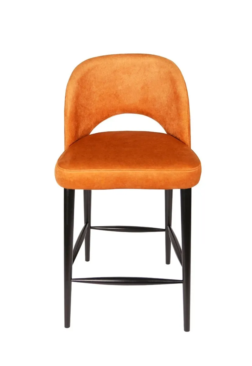 Crimson Forge Bar Stool – Black Beech Frame - Image 4