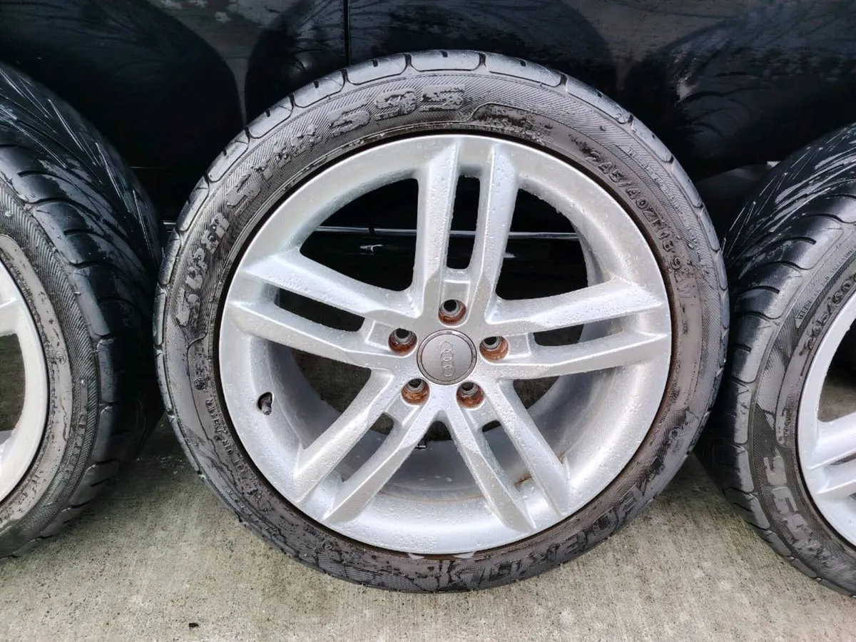 18" Audi A4 Sline alloys - Image 3