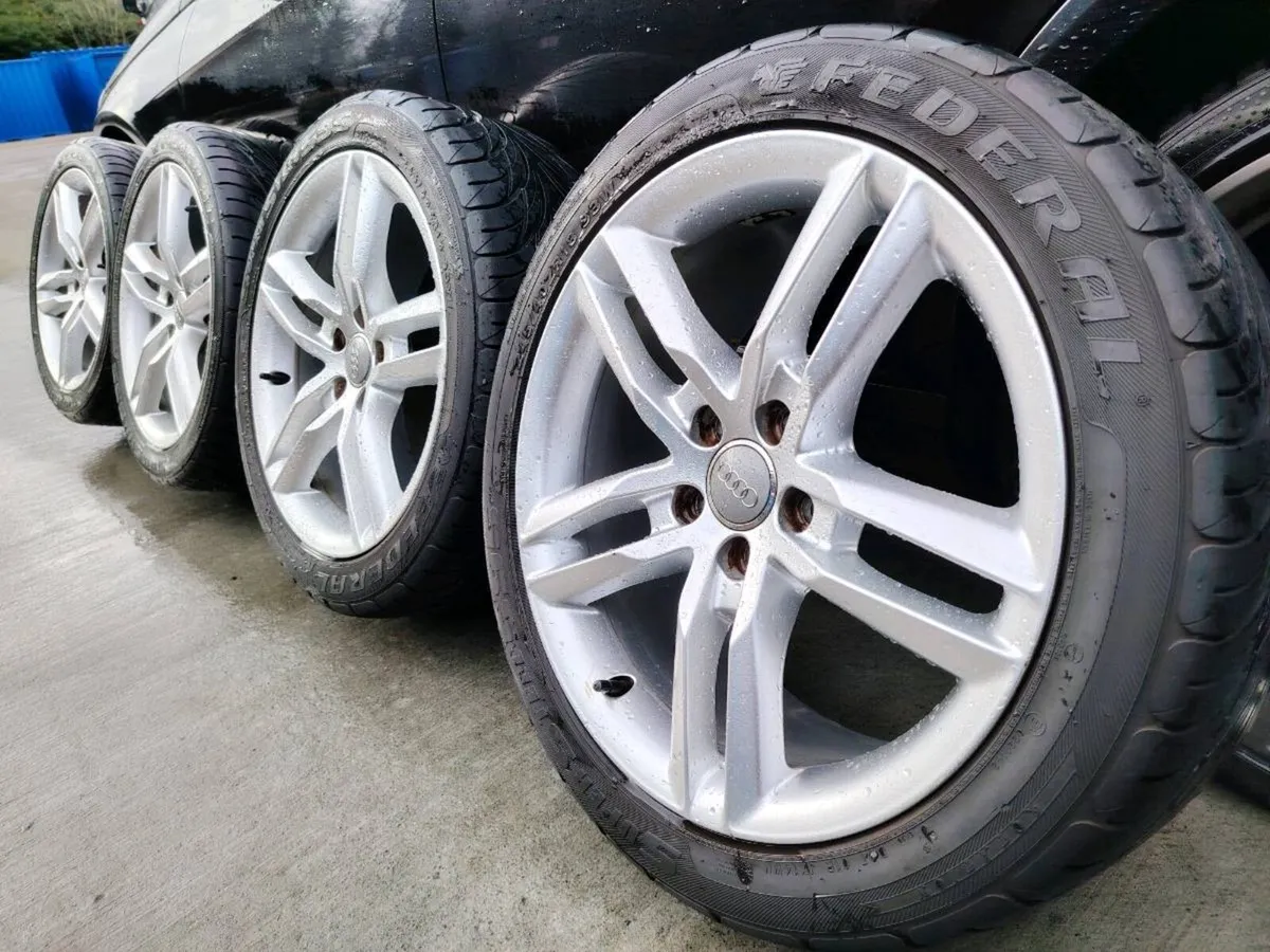 18" Audi A4 Sline alloys - Image 1