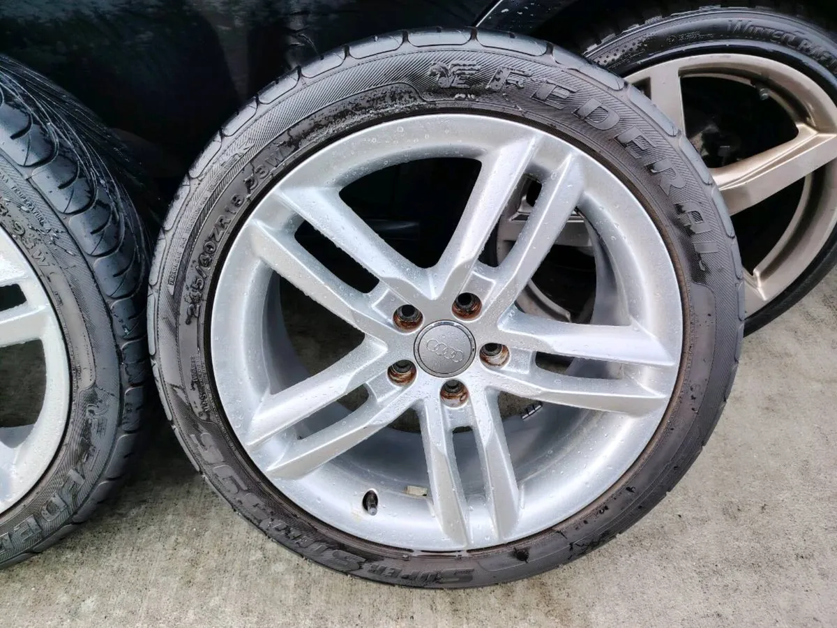 18" Audi A4 Sline alloys - Image 2