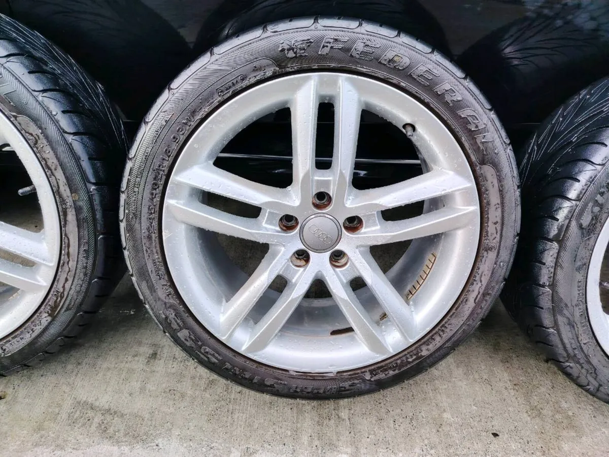 18" Audi A4 Sline alloys - Image 4