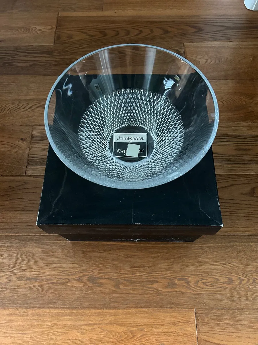 John Rocha Waterford Crystal Lume bowl 12” - Image 1