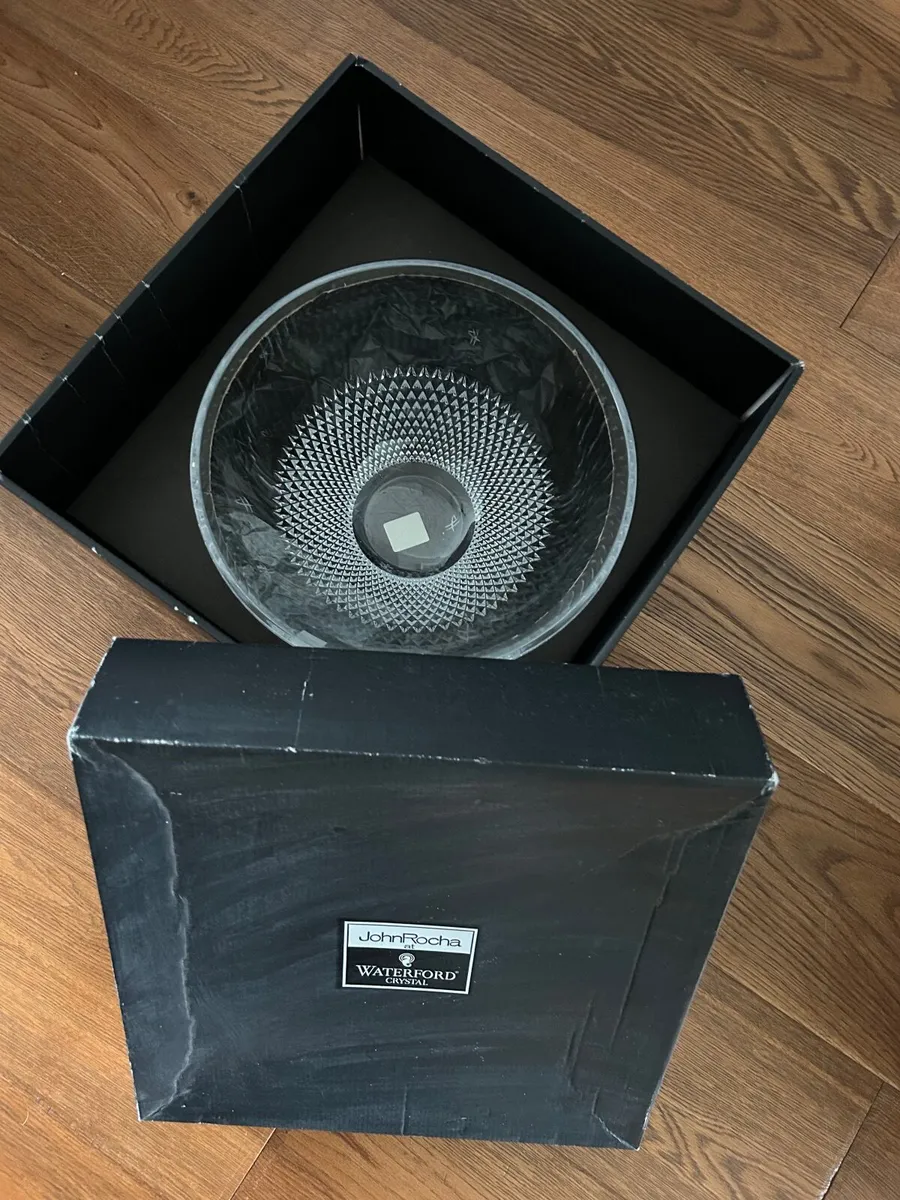 John Rocha Waterford Crystal Lume bowl 12” - Image 3