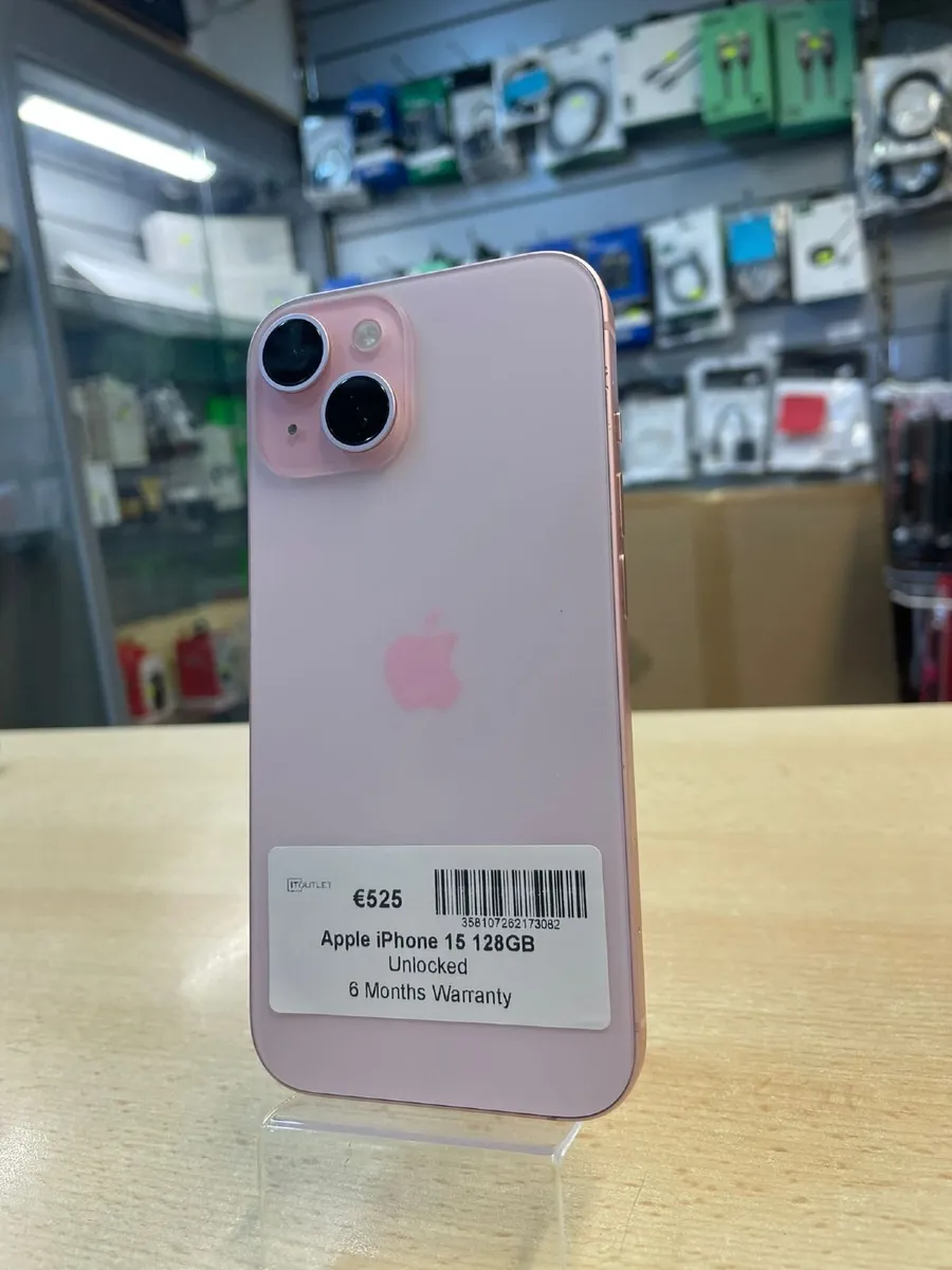 Apple iPhone 15 Pink 128GB - Image 2