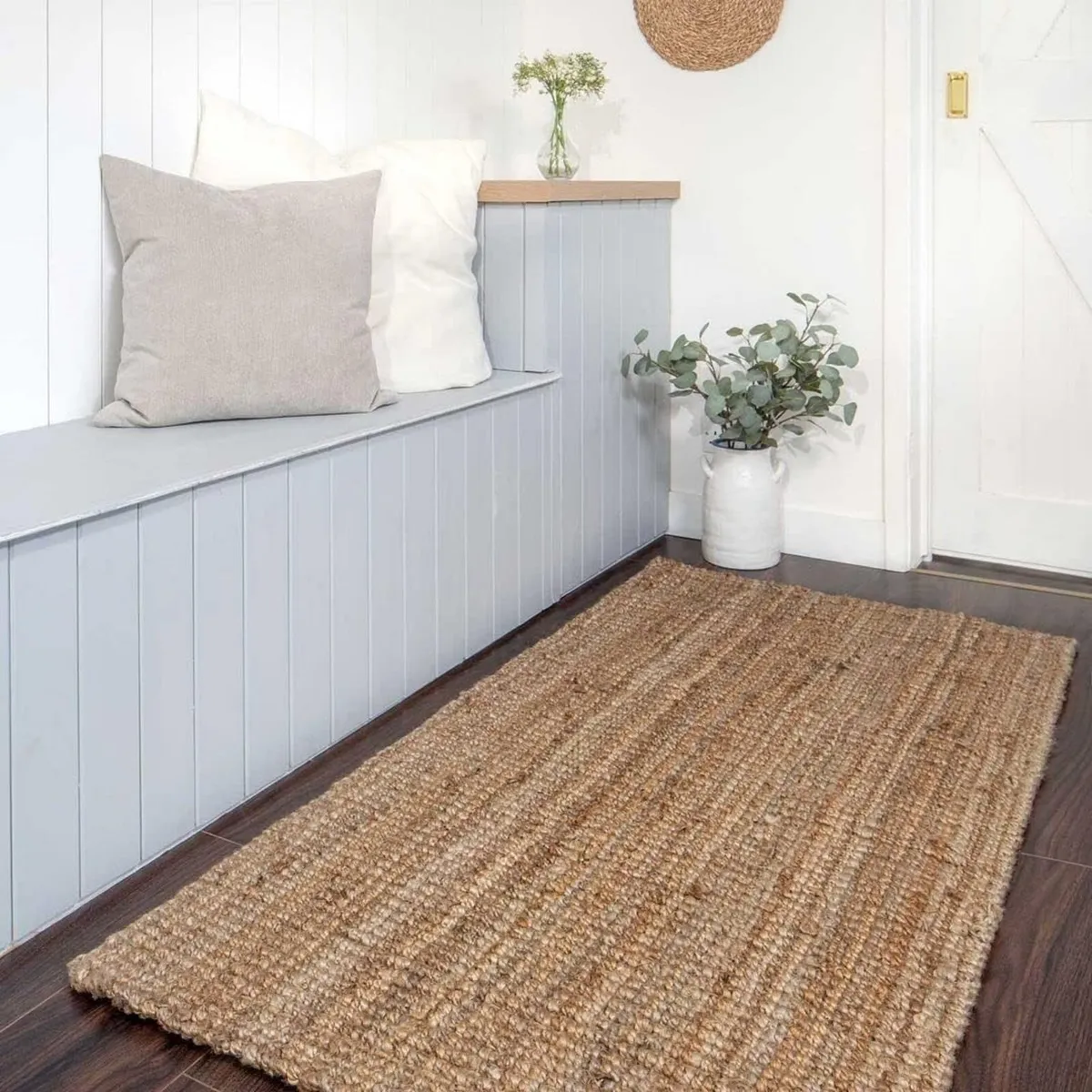 Natural Scandi Minimalist Braided Coarse Beige - Image 3