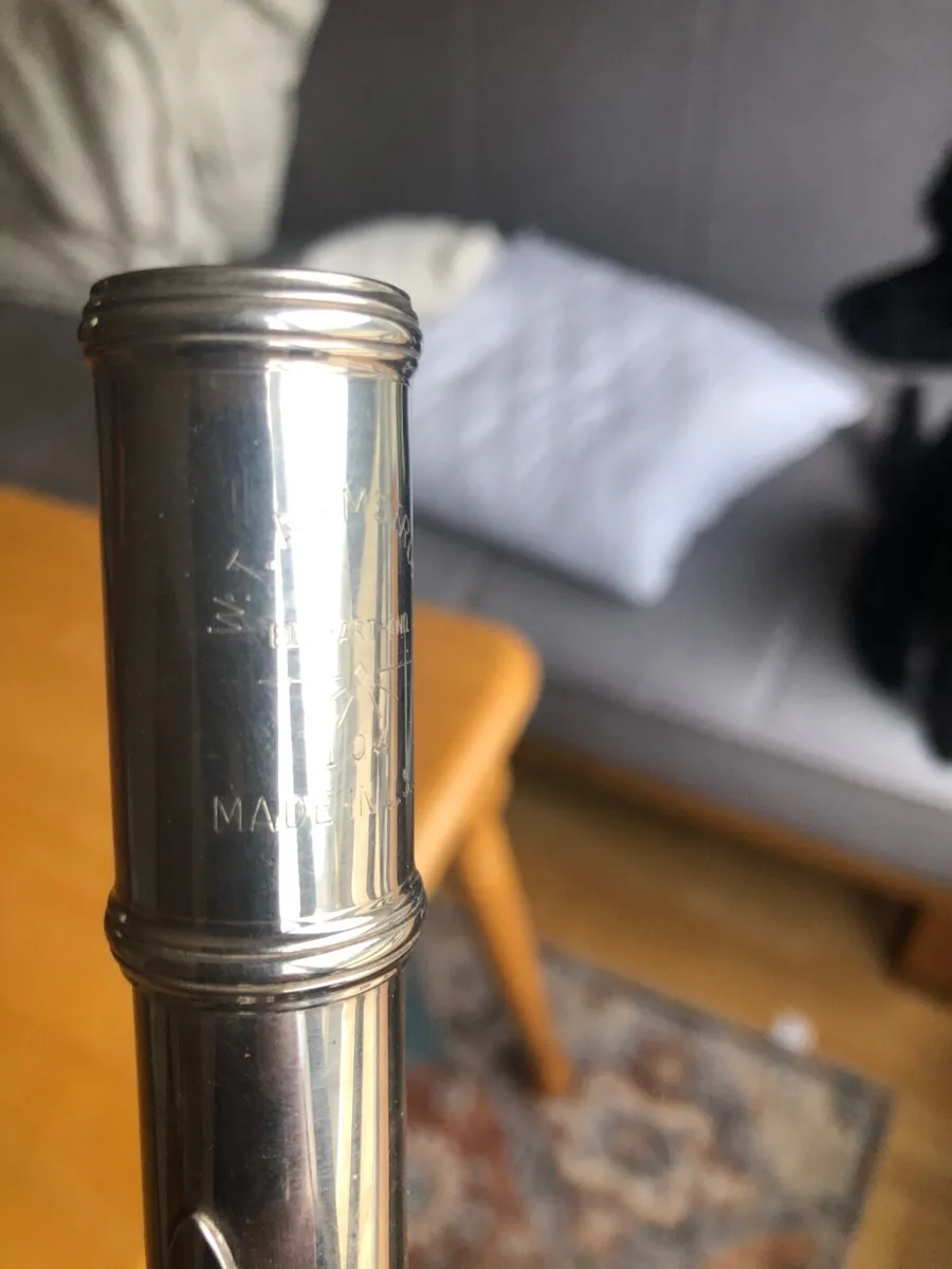 Flute silver closed hole - Image 1