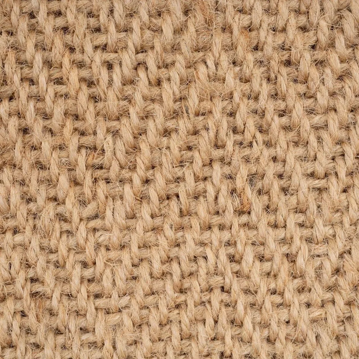 Natural Herringbone Orange Red Cotton Border Jute - Image 4
