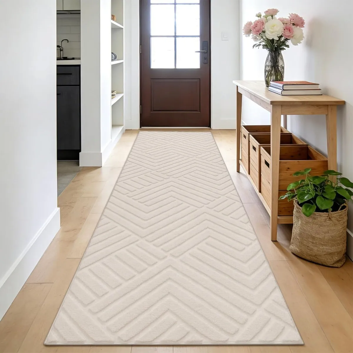 Runner Rugs for Hallway 80 x 300 cm Modern - Image 1