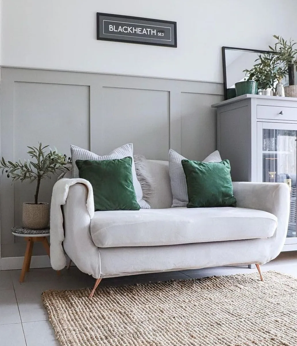 Durable Jute Living Room Runner Rug Brown Natural - Image 4