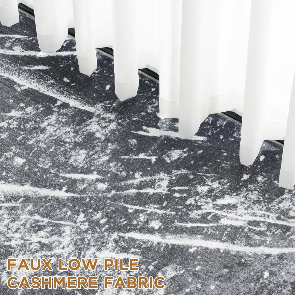 Machine Washable Rugs for Living Room - Modern - Image 2