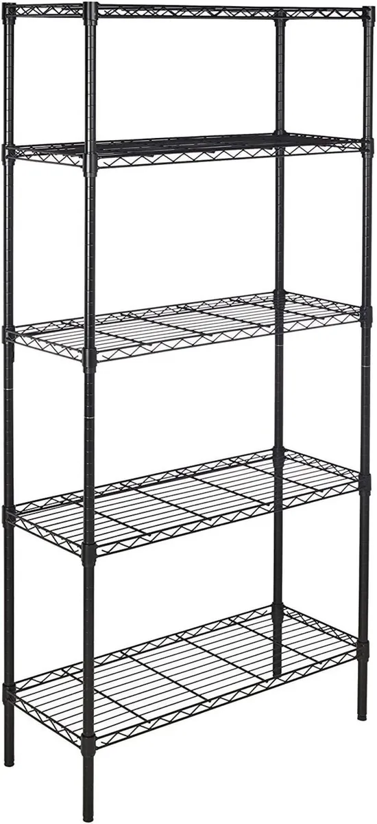 5-Shelf Storage Unit With Height Adjustable - Image 1