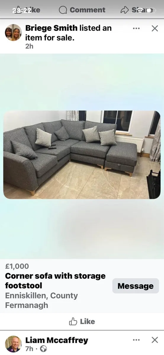 Corner sofa