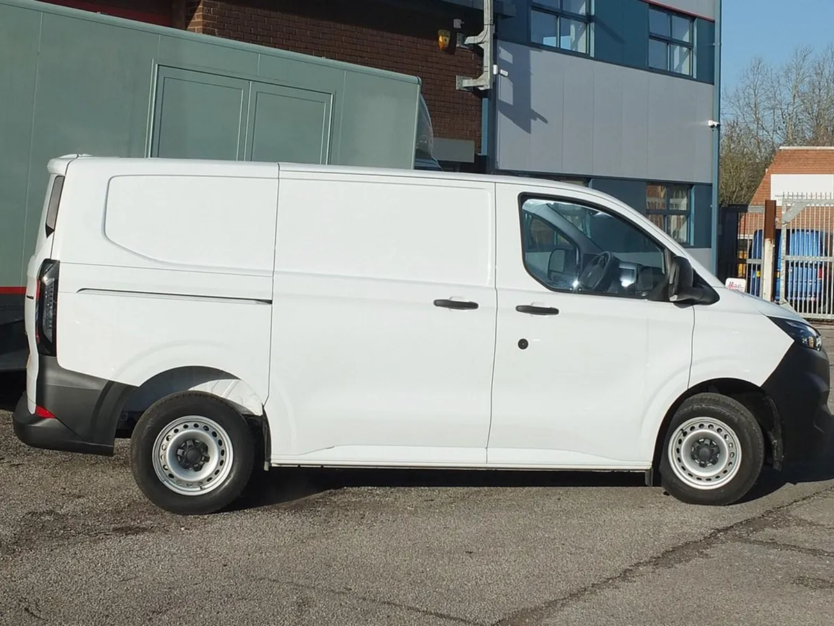2024 White Ford Transit Custom Manual Panel Van - Image 1