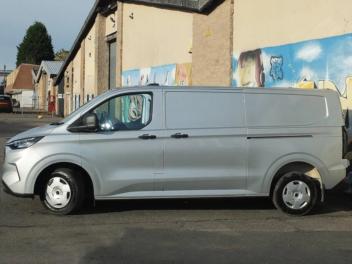 2024 Silver Ford Transit Custom Manual Panel Van - Image 2
