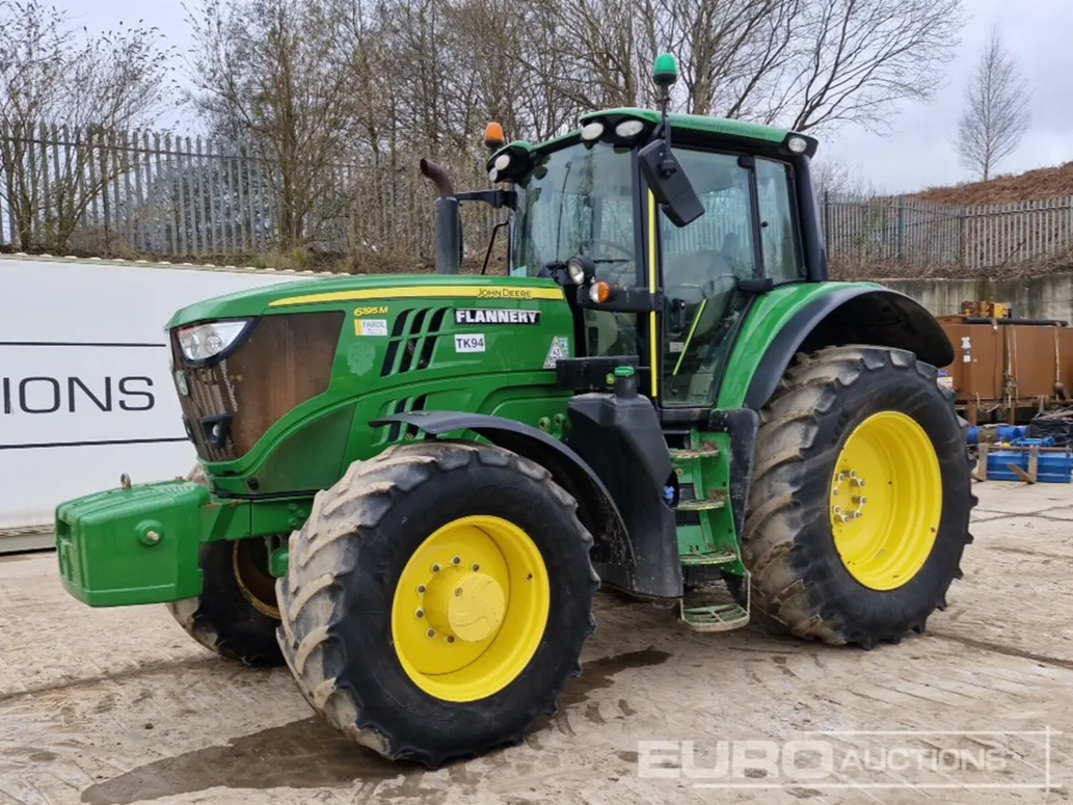 2022 John Deere 6195M - Image 1