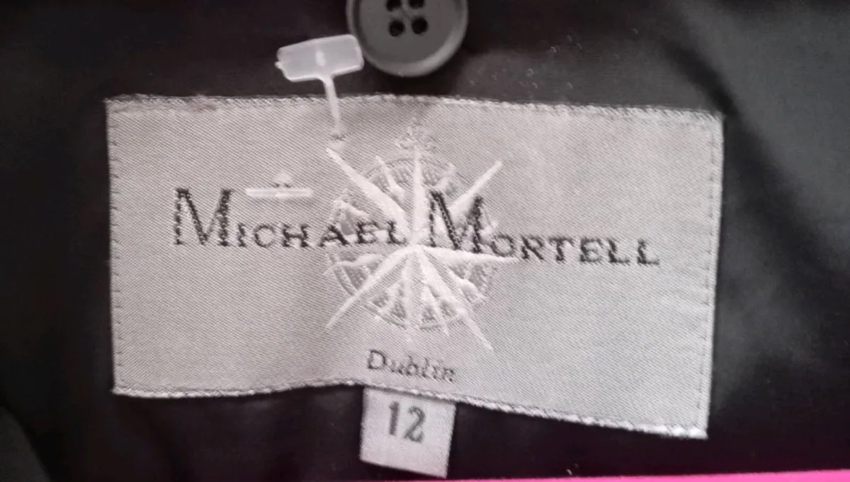 Michael Mortell Ladies Black Rain Jacket - Image 3