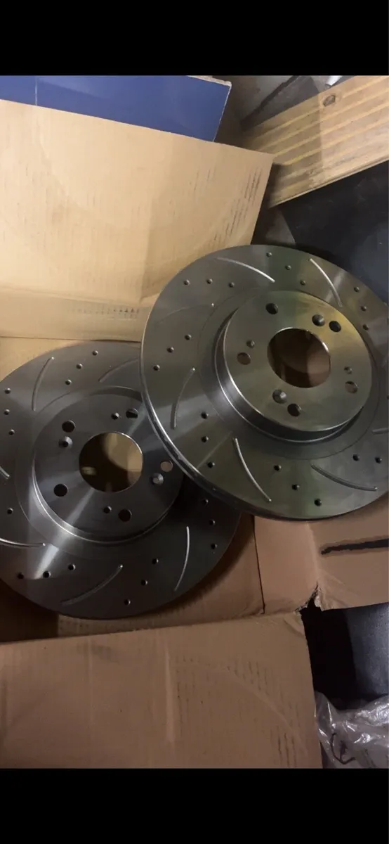 4 brand new vented brake discs for BMW - Image 3