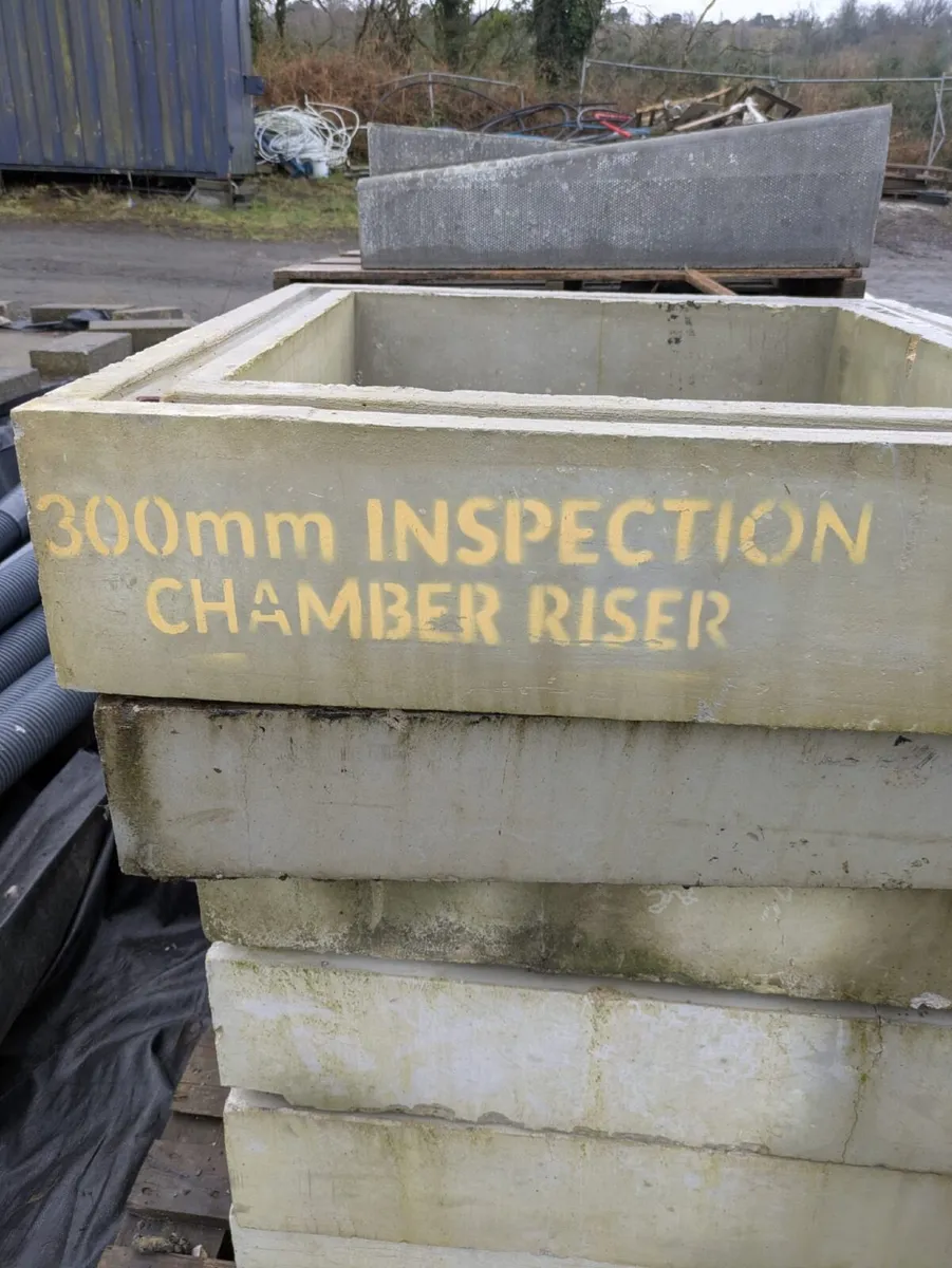 1200 Manhole easy fit bases concrete chamber, pipe - Image 2