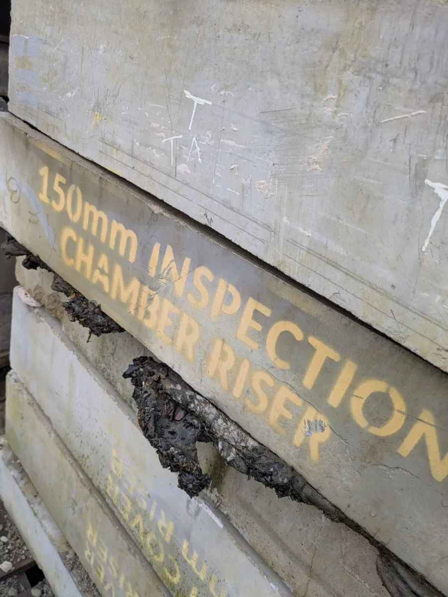 1200 Manhole easy fit bases concrete chamber, pipe - Image 3