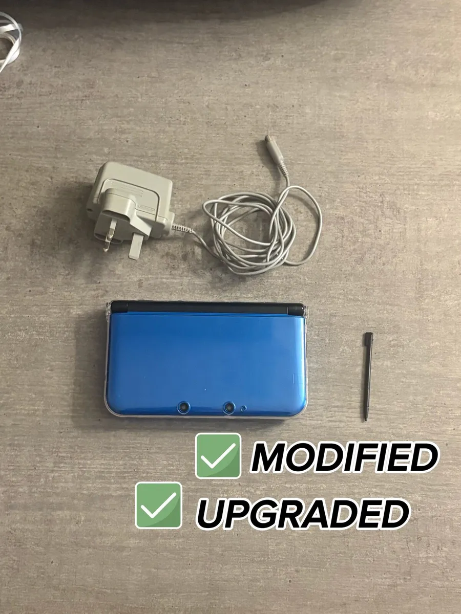 Modified 3ds xl blue - Image 1