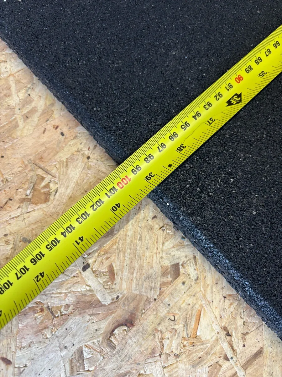 Gym rubber Matt's 1mx1m (200mm thickness) - Image 2