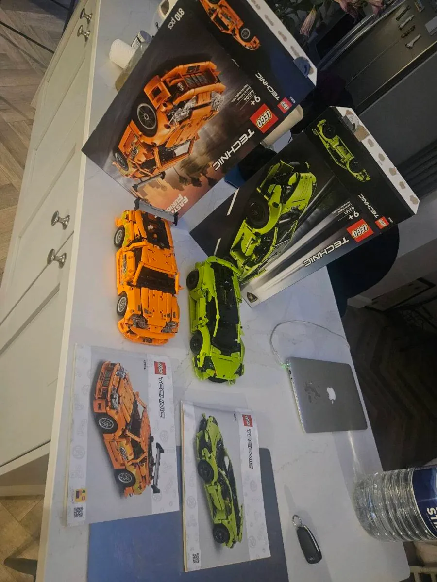 Lego Technic Sets Lamborgini and Toyota Supra - Image 1