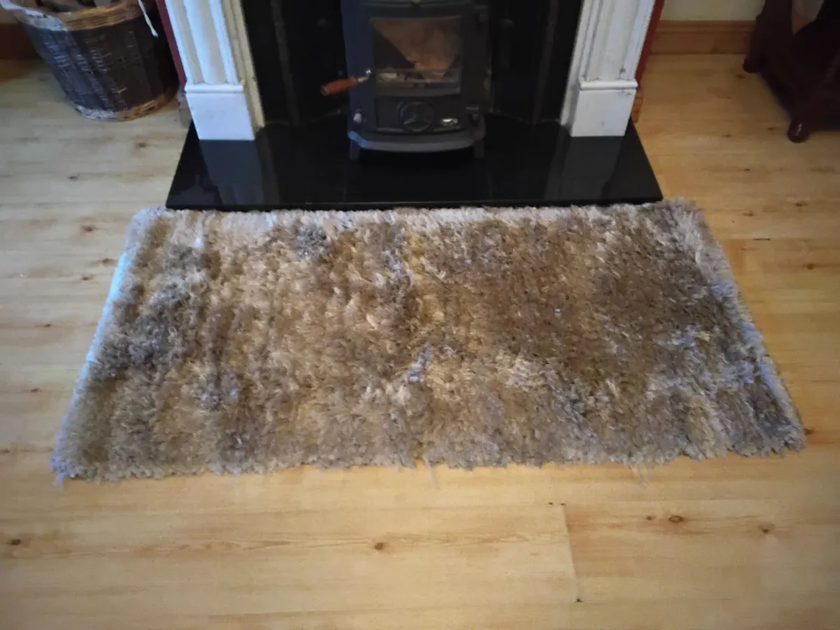 Beige house rug. - Image 1