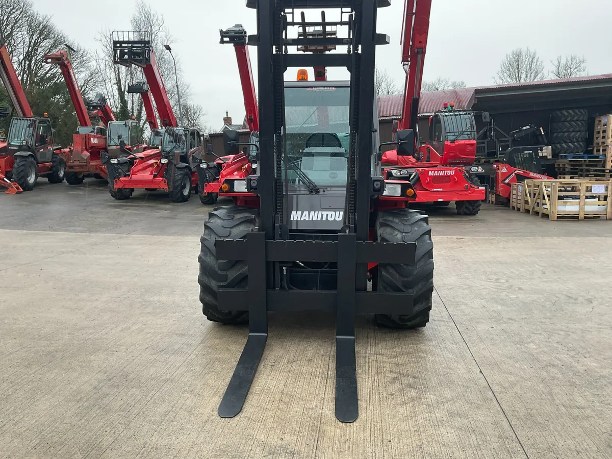 Manitou M50-4 Turbo Rough Terrain Forklift - Image 3