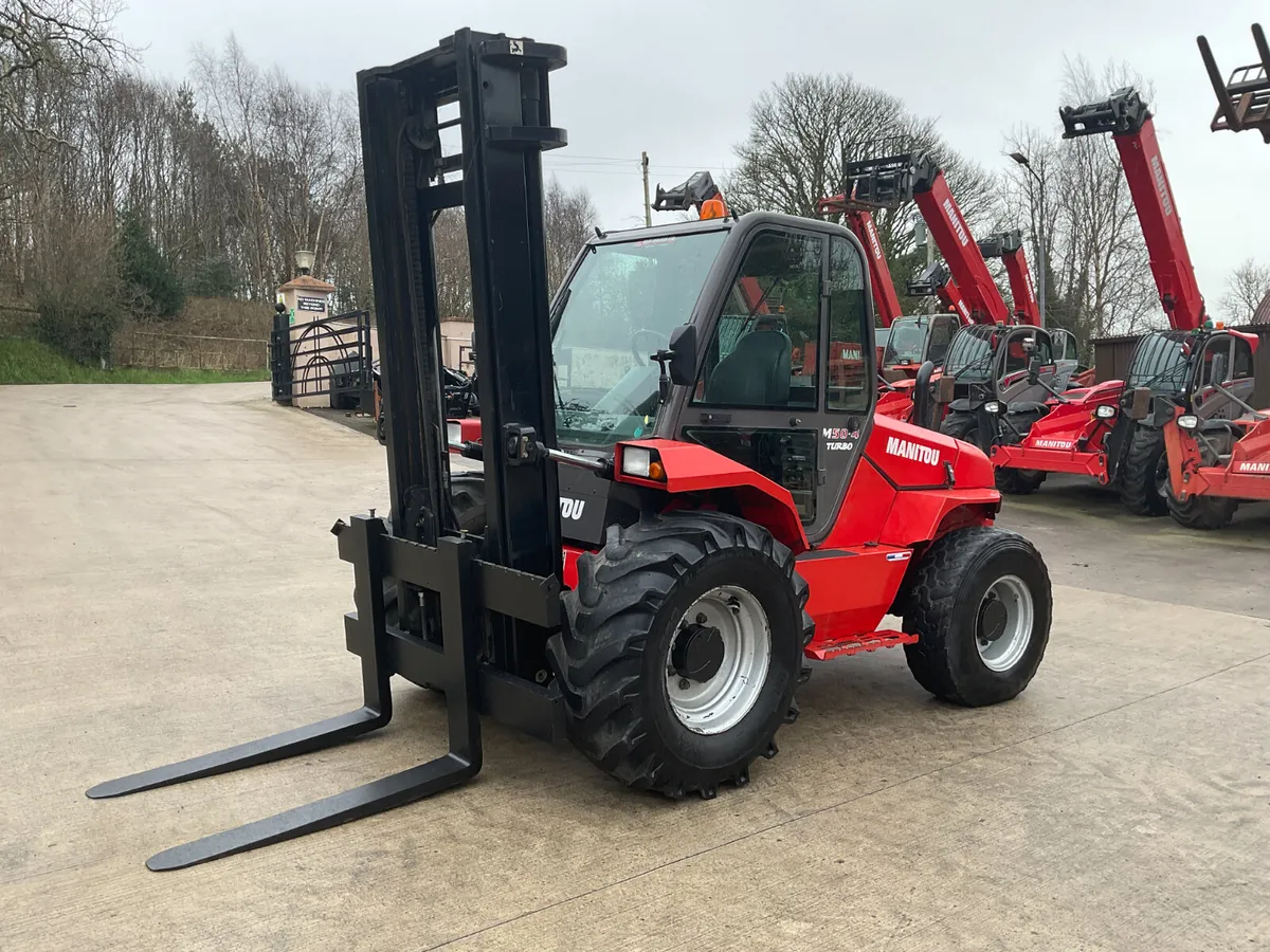 Manitou M50-4 Turbo Rough Terrain Forklift - Image 2