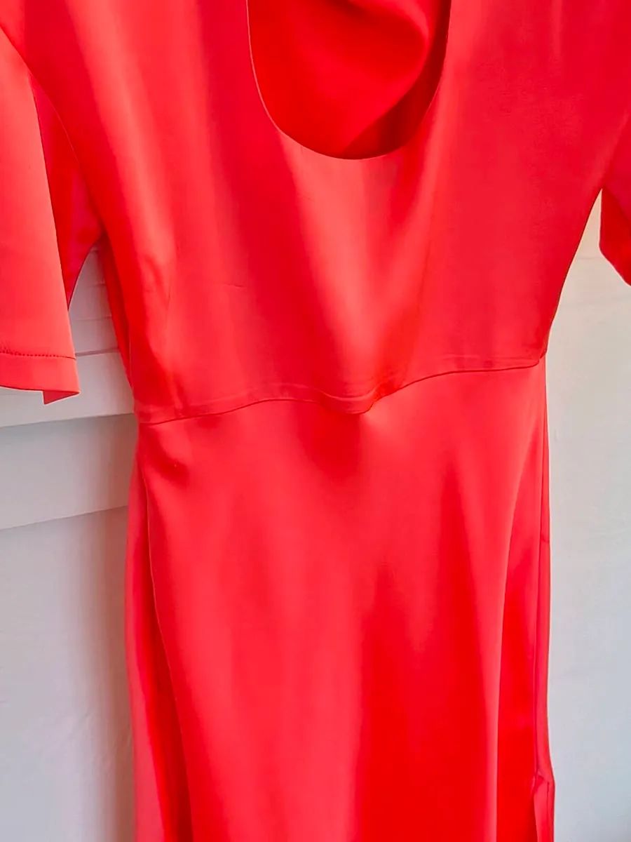 Karen millen occasion orange dress - Image 2