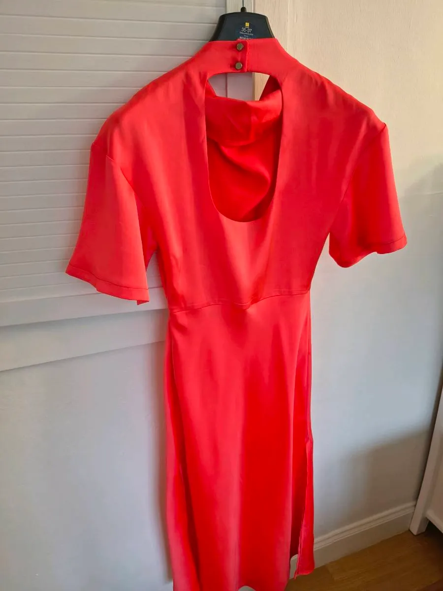 Karen millen occasion orange dress - Image 3