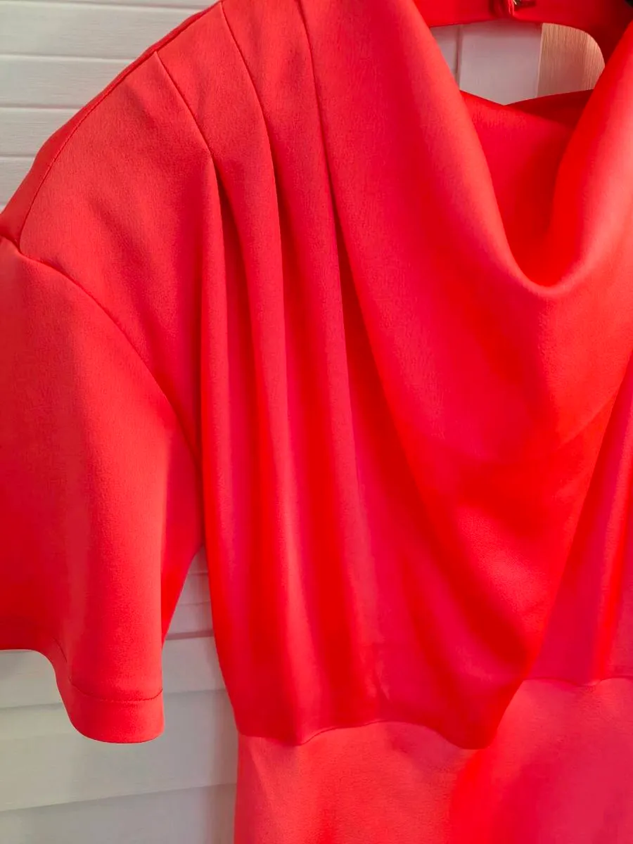 Karen millen occasion orange dress - Image 4