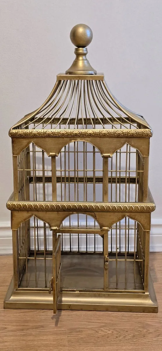 Metal golden cage - Image 4