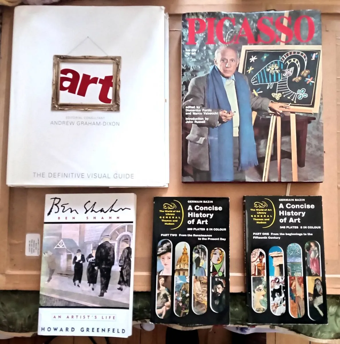 Five Art Themed Books - Image 1