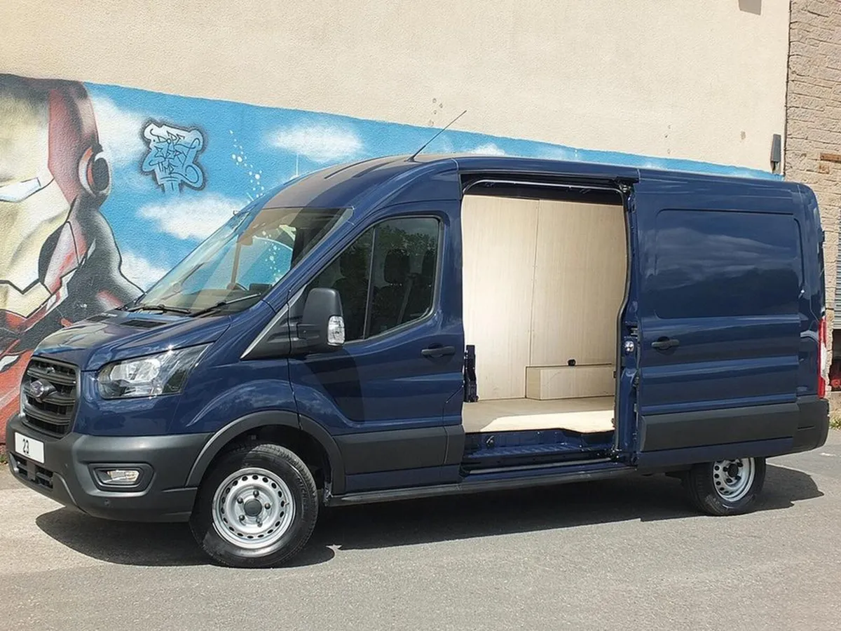 2023 Ford Transit Medium Roof Panel Van - Image 1