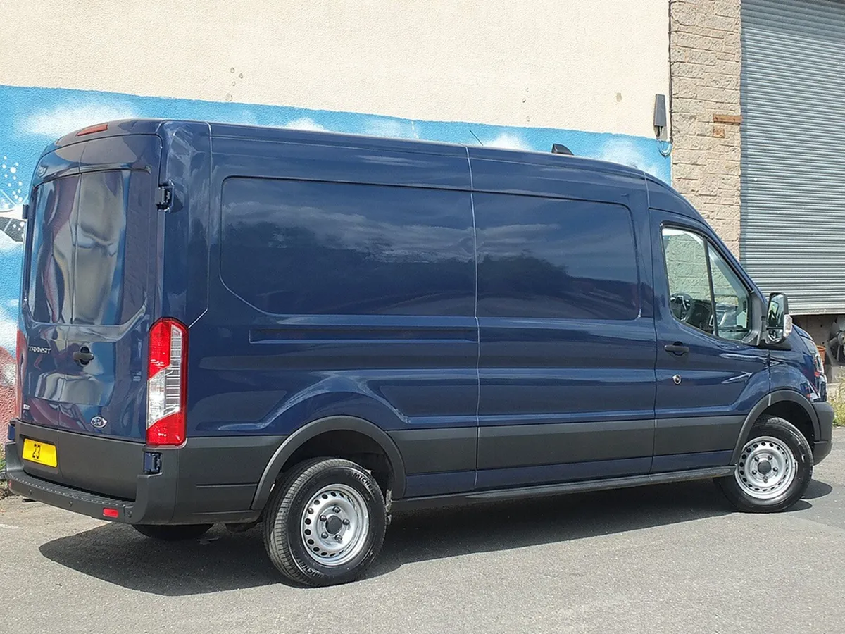 2023 Ford Transit Medium Roof Panel Van - Image 2
