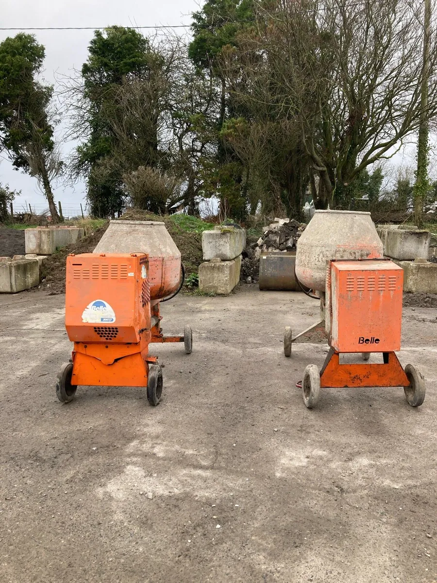 Diesel Cement Mixers - €2000 Each - Image 1