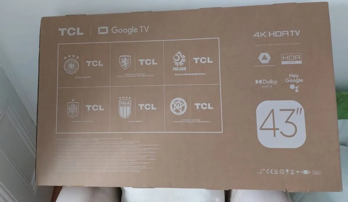 Brand New 43" TCL Smart TV - Image 1